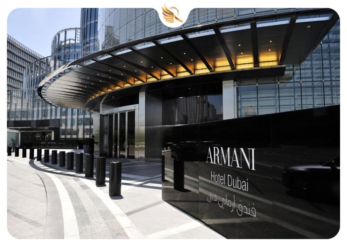 ورودی هتل آرمانی دبی 
